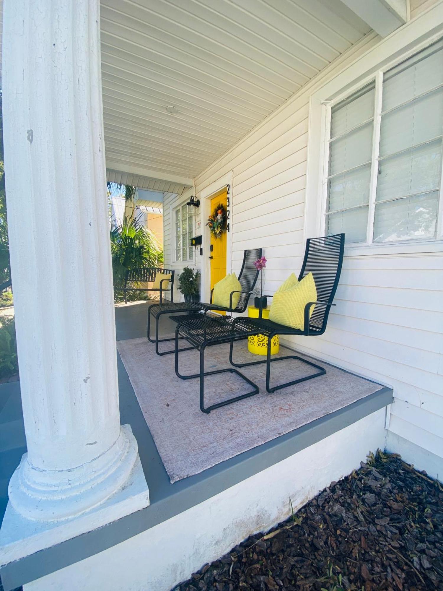 No Ho Yellow Door Bungalow Tampa Exterior foto