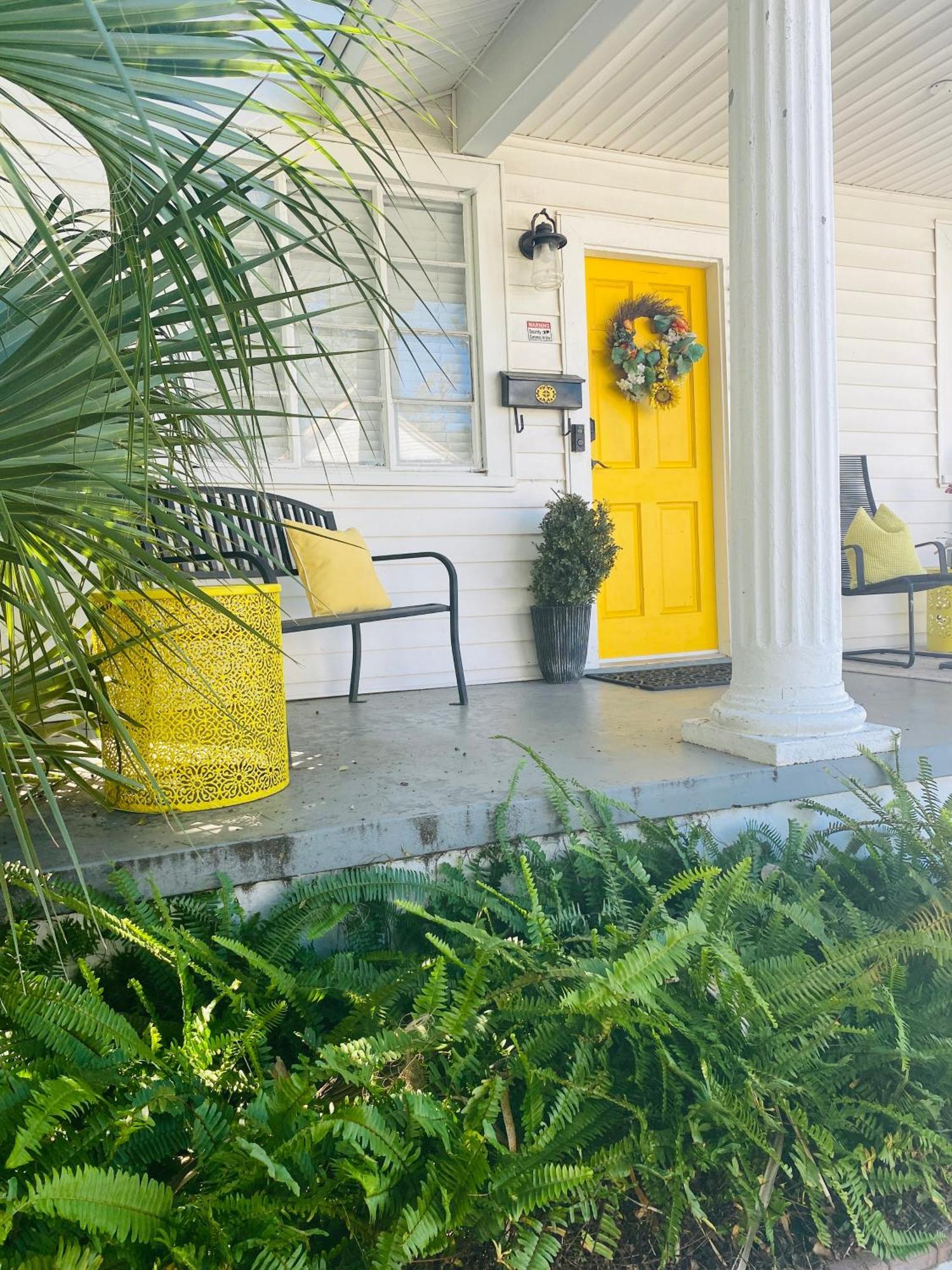 No Ho Yellow Door Bungalow Tampa Exterior foto