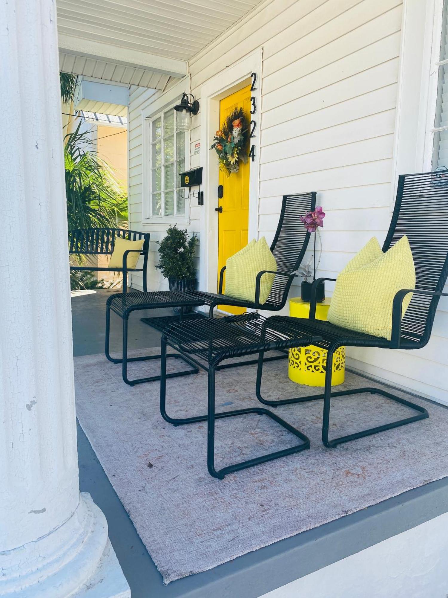 No Ho Yellow Door Bungalow Tampa Exterior foto
